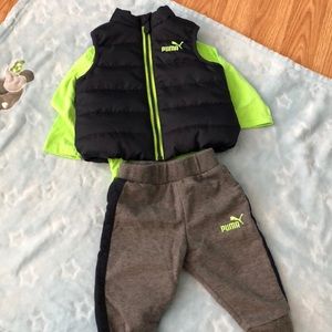 Baby boy puma set